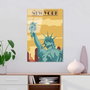 Wallity Cuadro decorativo de vidrio templado UV-1027 30 x 45 cm